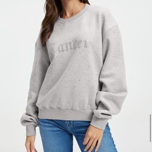 Women’s Good American Zodiac Cancer Boyfriend Sweatshirt